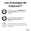 Dernier Jour -50% | GripLock™ Colliers autobloquants ultra-résistants