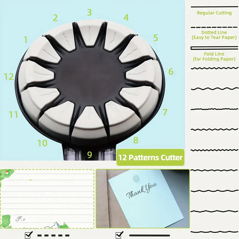 Dernier Jour -50% | MultiCut™ Coupe-papier 12 en 1