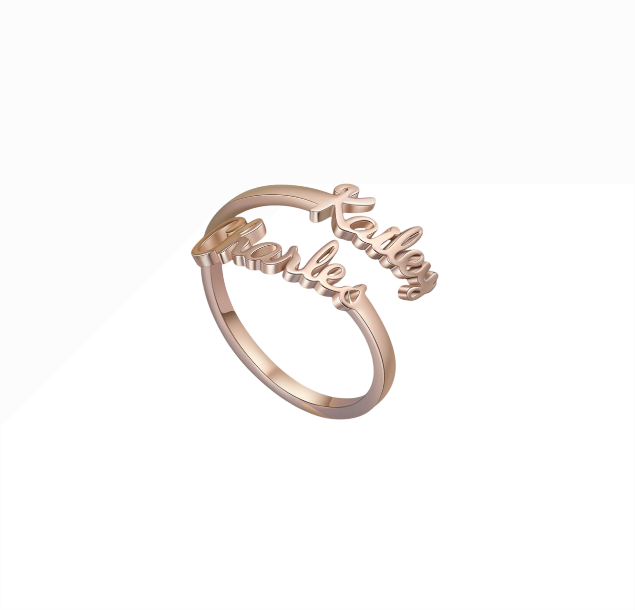 Dernier Jour -50% | ÉterniLove™ Bague Personnalisable 2-en-1