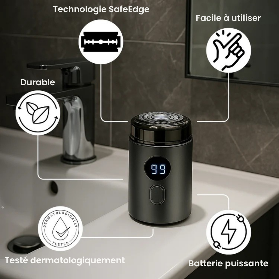 Dernier Jour -50% | EasyShave™ Le Rasoir Électrique Portable