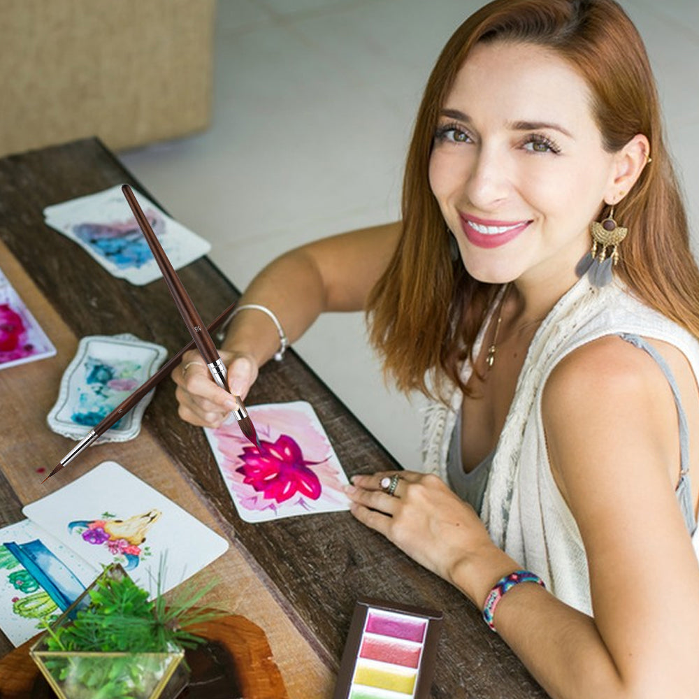 Dernier Jour -50% | CréaLine™ Pinceaux Artistiques Premium