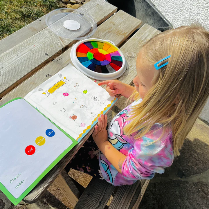 Dernier Jour -50% | ColorFun™ Set de peinture au doigt avec livre