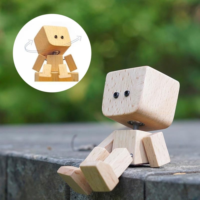 Dernier Jour -50% | JoyWood™ Figurine Animée en Bois