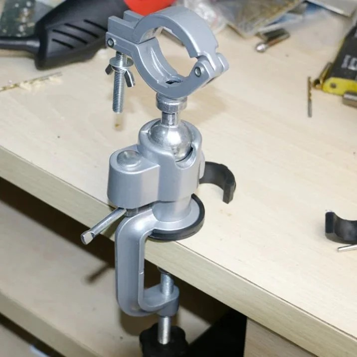 Dernier Jour -50 | PerçaFlex™ Pince rotative pour support de perceuse électrique