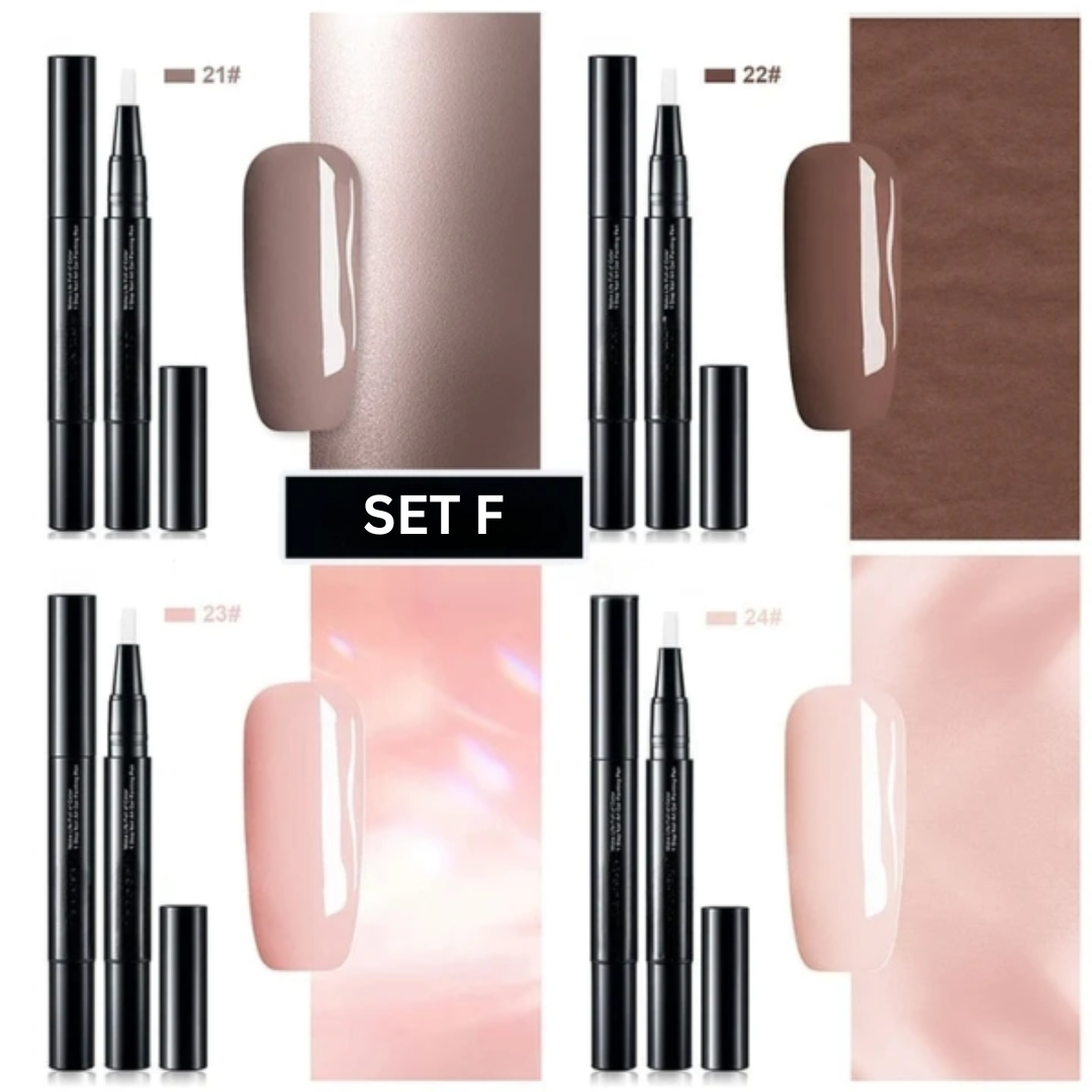 Dernier Jour -50% | NailArt™ Stylo Vernis Gel ( (Lot de 4)