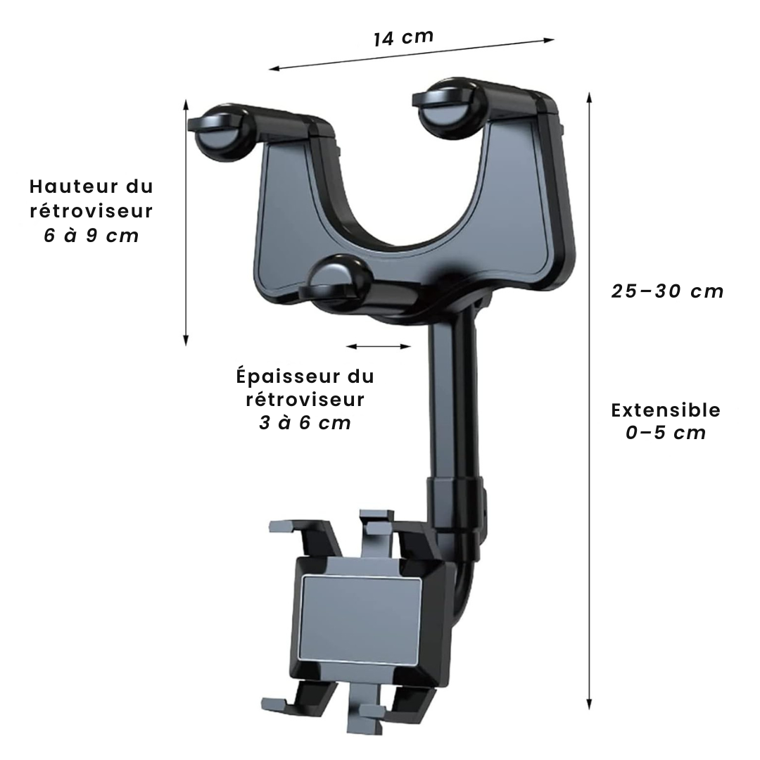 Dernier Jour -50% | SafeDrive™ Support Téléphone Voiture