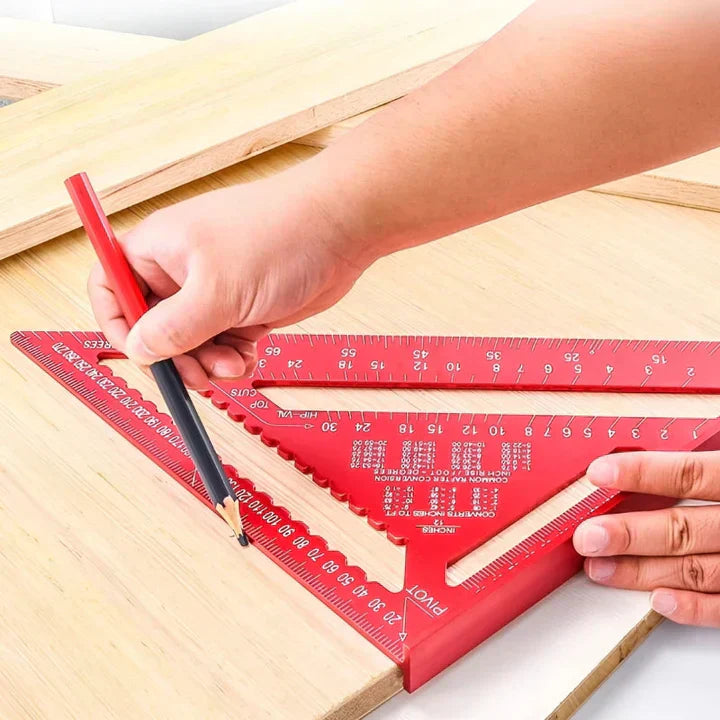 Dernier Jour -50% | EdgePro™ Règle Triangle Multifonction