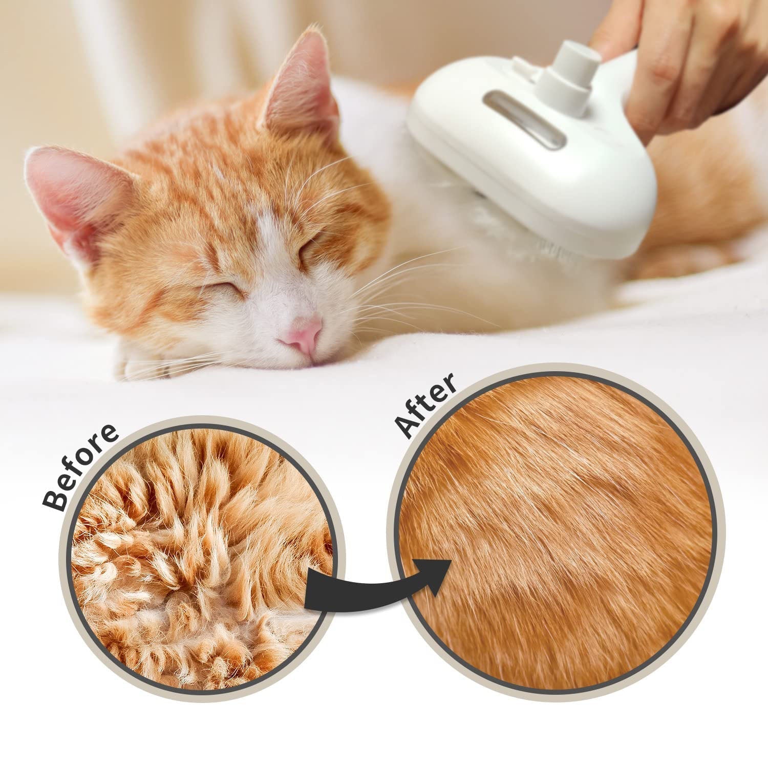 Dernier Jour -50% | CoatGlow™ Brosse de Toilettage pour Animaux