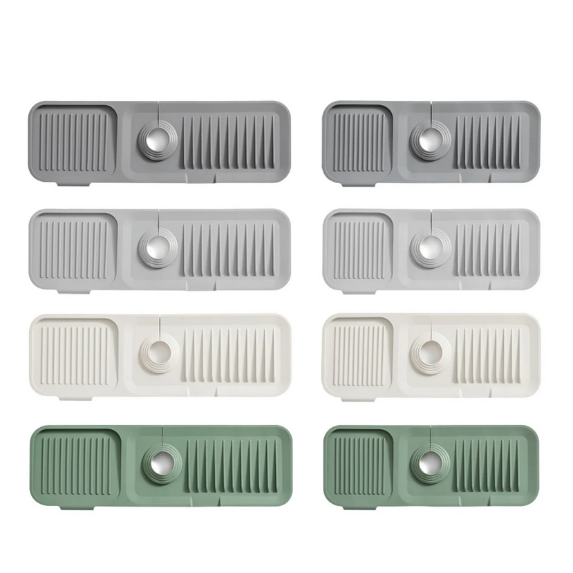 50% DE RÉDUCTION I DryMate™ Tapis d'Égouttage en Silicone