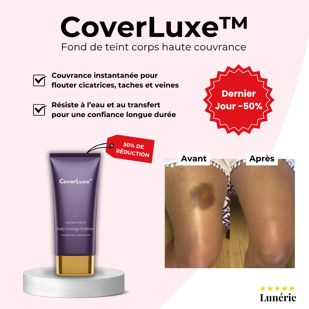 Dernier Jour -50% | CoverLuxe™ Fond de teint corps haute couvrance