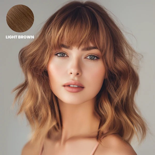 50% DE RÉDUCTION🔥 I ClipBangs™ Frange Clip-On (100 % Cheveux Naturels)