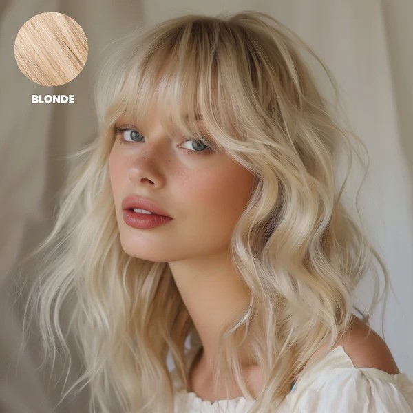50% DE RÉDUCTION🔥 I ClipBangs™ Frange Clip-On (100 % Cheveux Naturels)