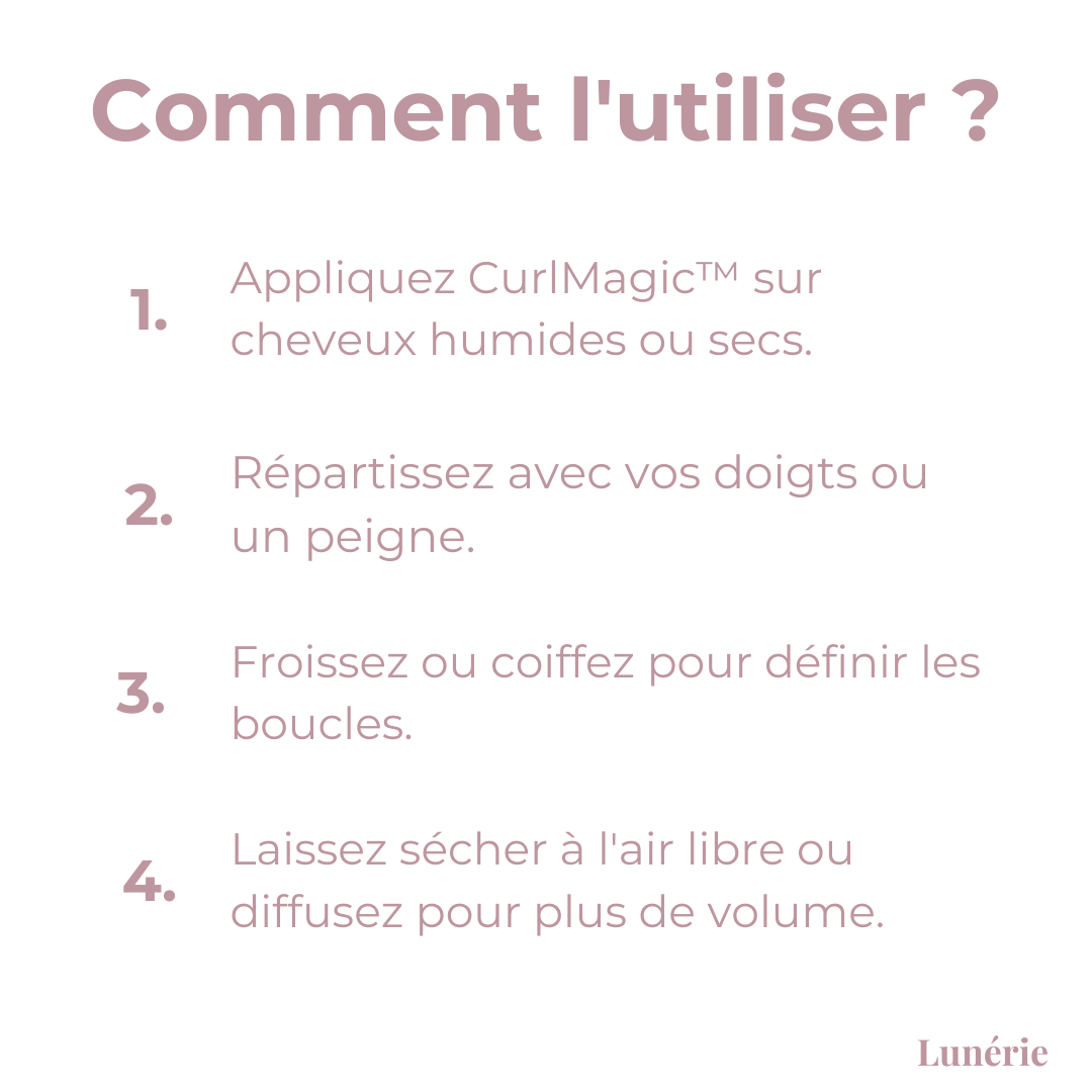50% DE RÉDUCTION I CurlMagic™ Crème Définissante pour Boucles