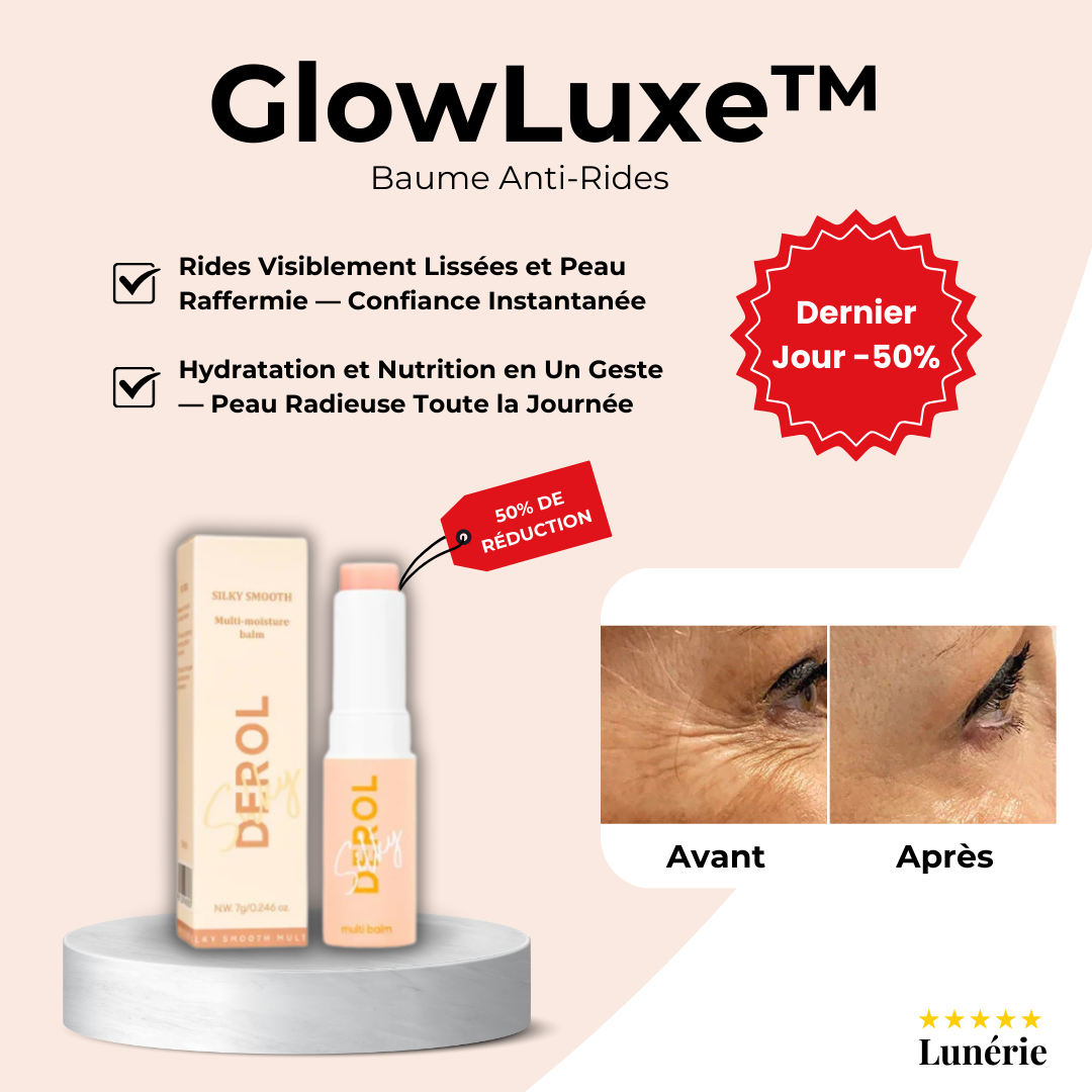 Dernier Jour -50% | GlowLuxe™ Baume Anti-Rides