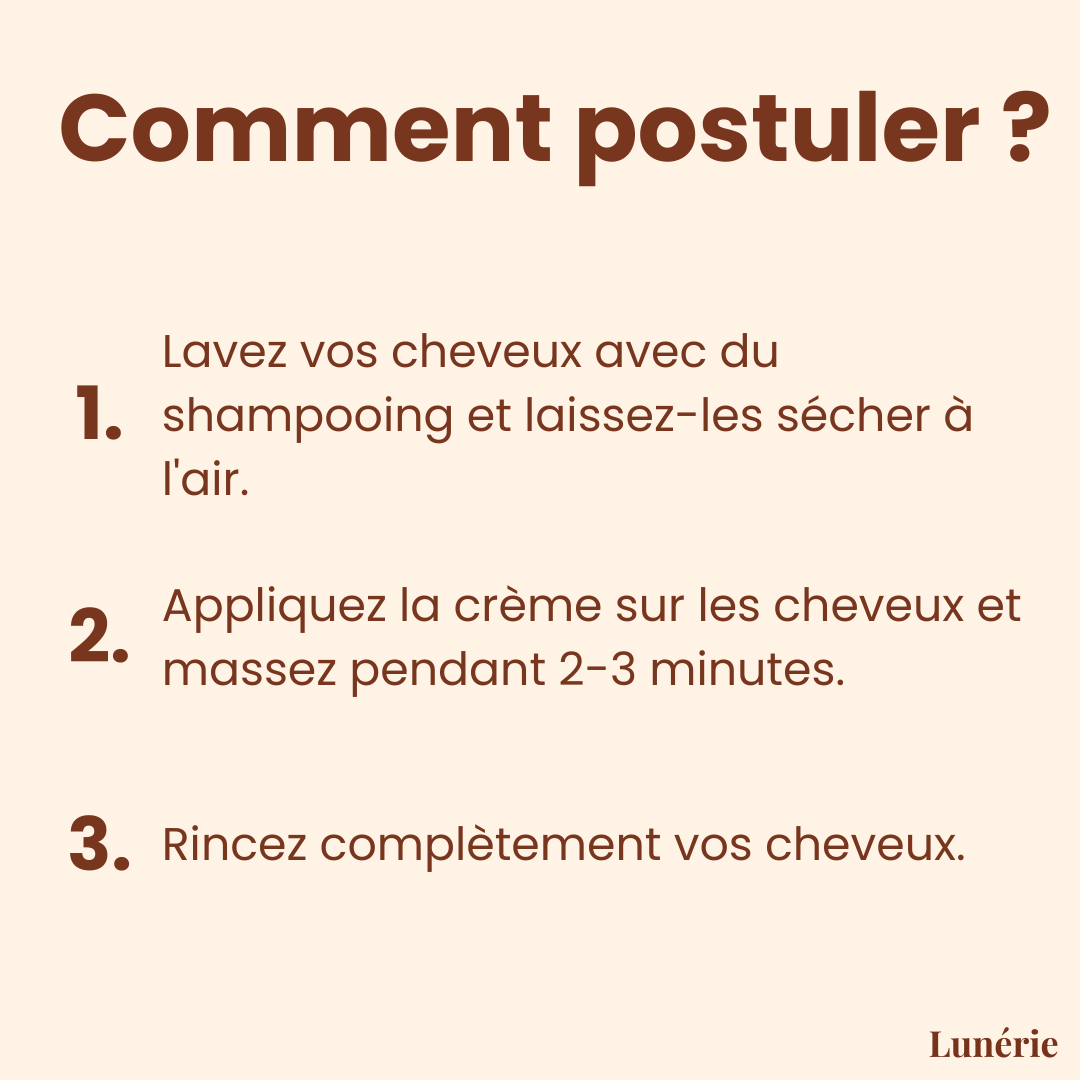 50% DE RÉDUCTION I PURE™ Crème Magique pour Cheveux