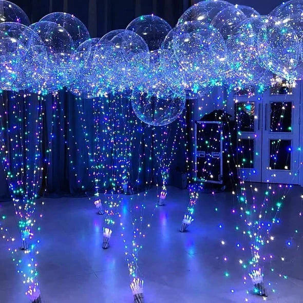 Dernier Jour -50% | LumiFête™ - Ballons de fête LED réutilisables (10 ballons)
