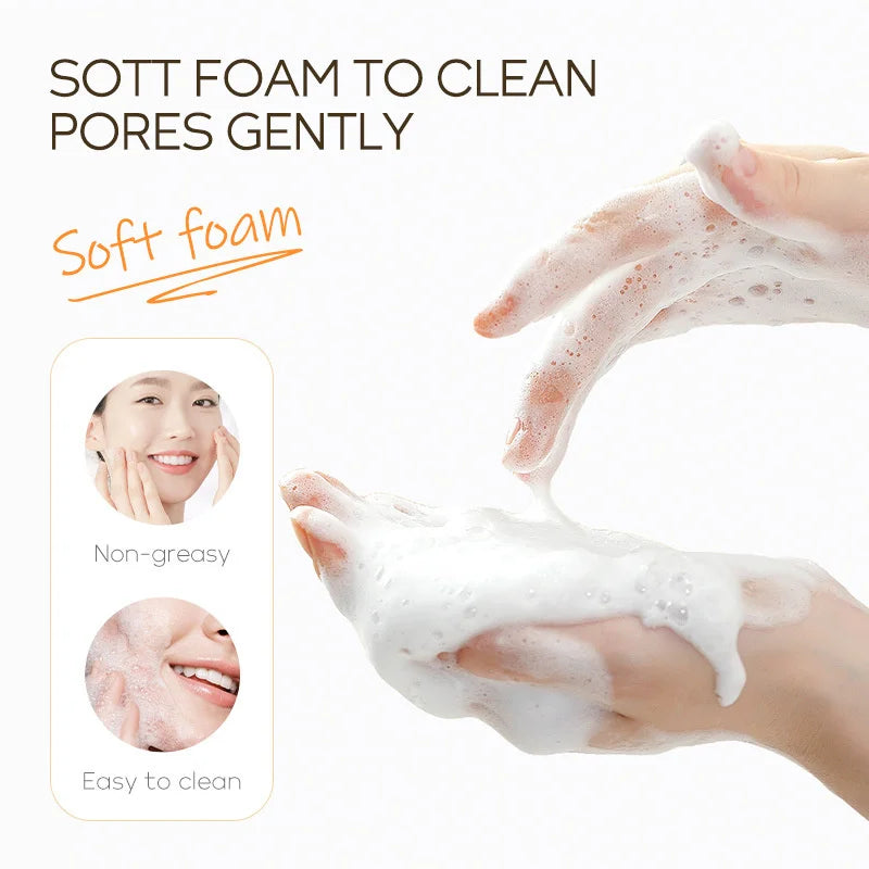 Dernier Jour -50%🔥 | ÉclatPur™ Mousse nettoyante au curcuma et au kojic