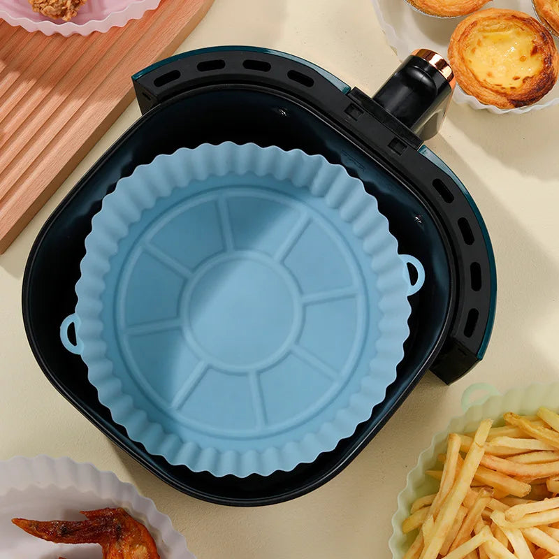1+1 GRATUIT | CookFlex™ Plateaux Silicone pour Friteuse à Air