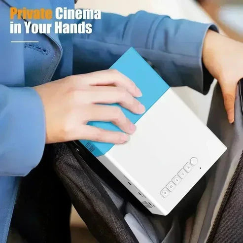 Dernier Jour -50% | HomeFlix™ Projecteur Cinéma HD Portable 3-en-1