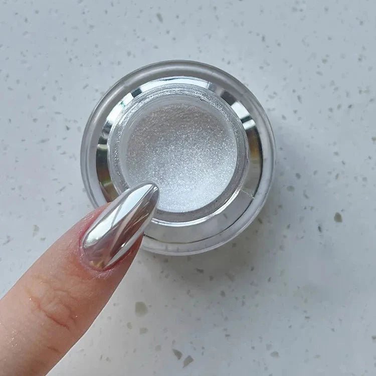 Dernier Jour -50% | PrismÉclat™ Poudre chromée pour ongles