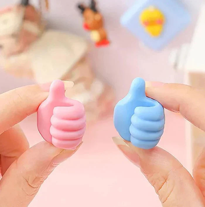 10+10 GRATUITS I ClipThumb™  Crochets Muraux pour Pouces