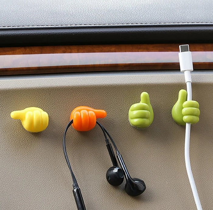 10+10 GRATUITS I ClipThumb™  Crochets Muraux pour Pouces