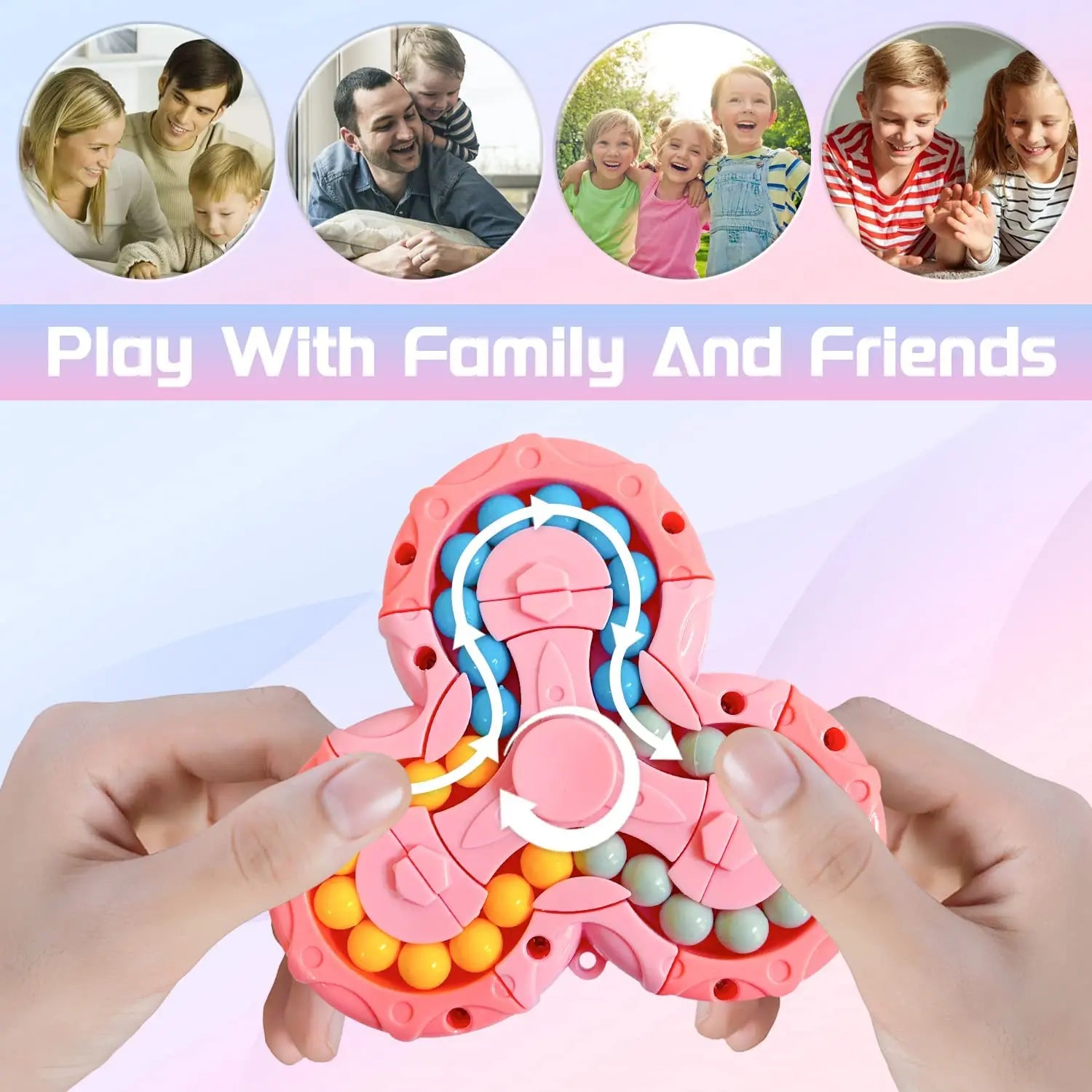 Dernier Jour -50% | SpinMaster™ Anneau Anti-Stress & Focus Instantané