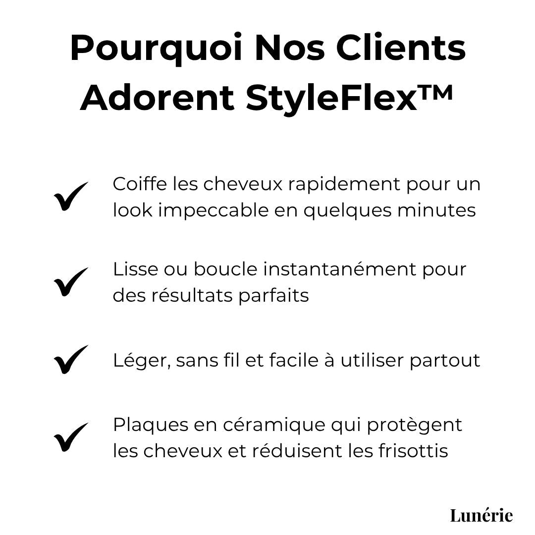 Dernier Jour -50% | StyleFlex™ Boucleur de Cheveux Portable