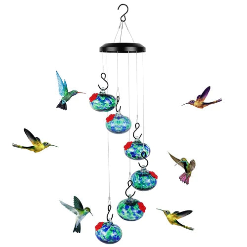 Dernier Jour -50% | ChimeBloom™ Mangeoire Charmante pour Colibris