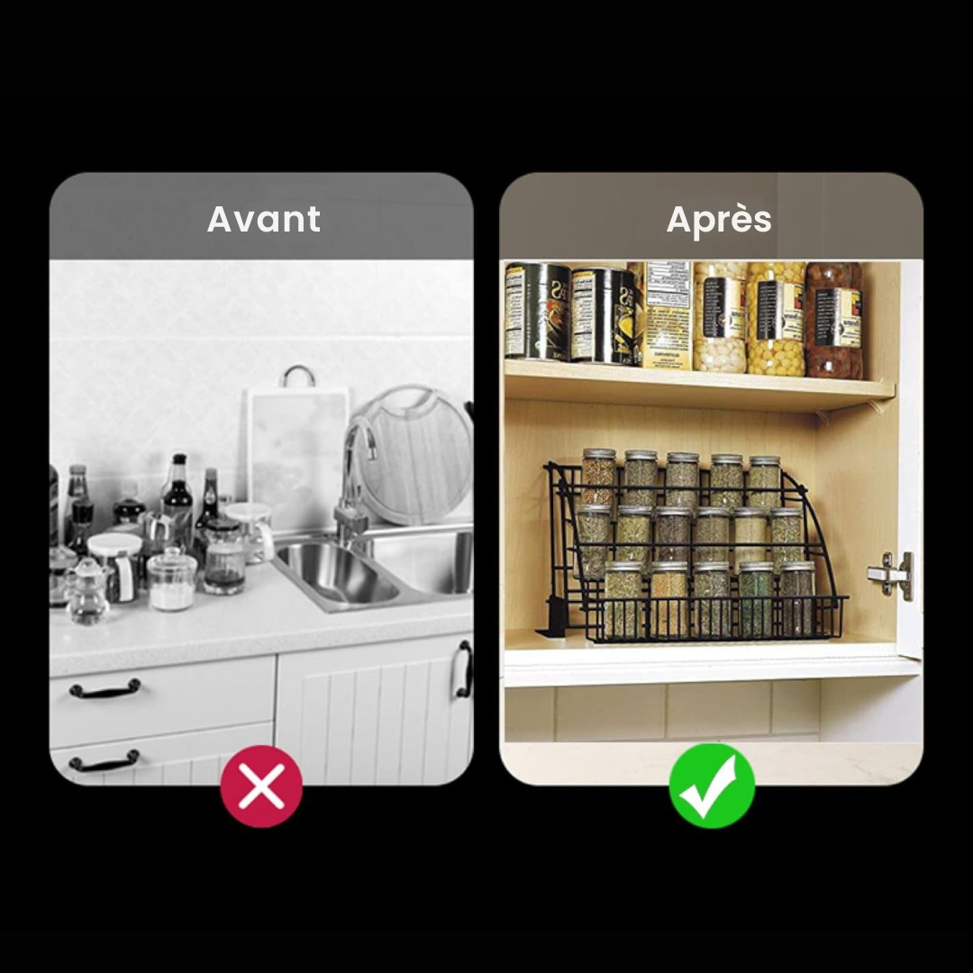 Dernier Jour -50% | FlexiRack™ Étagère de rangement de cuisine