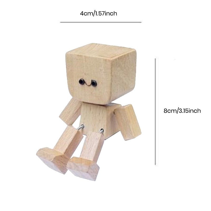 Dernier Jour -50% | JoyWood™ Figurine Animée en Bois