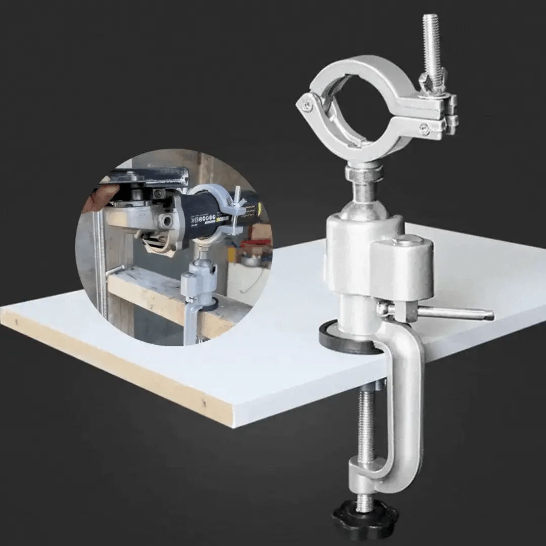 Dernier Jour -50 | PerçaFlex™ Pince rotative pour support de perceuse électrique