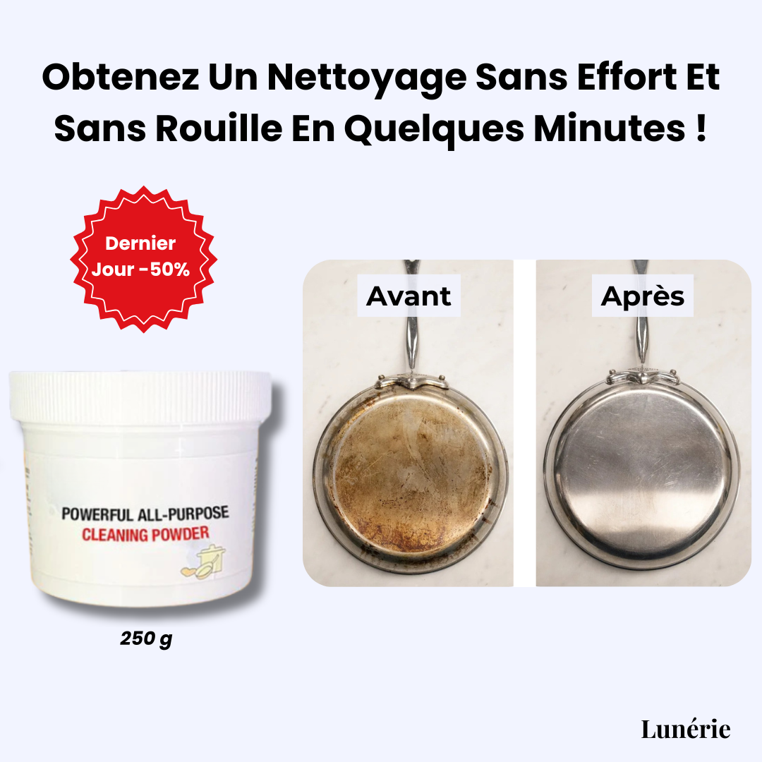 Dernier Jour - 50% | ClairNettoie™ Poudre Nettoyante