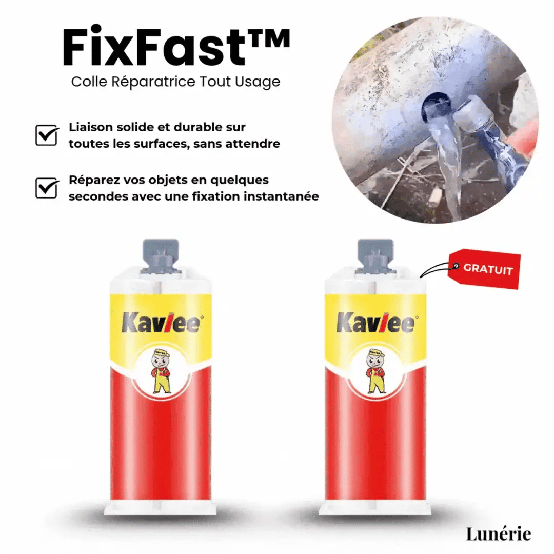 FixFast™ Colle Réparatrice Tout Usage | Dernier Jour 1+1 GRATUIT🔥