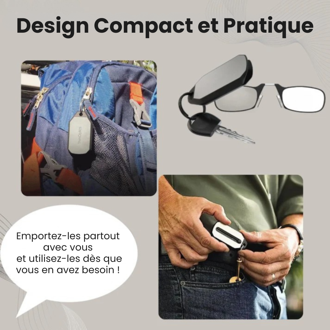 Dernier Jour -50% | ReadEase™ Lunettes de lecture miniatures