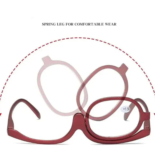 Dernier Jour -50%🔥 | EyeGlow™ Lunettes de Maquillage Rotatives
