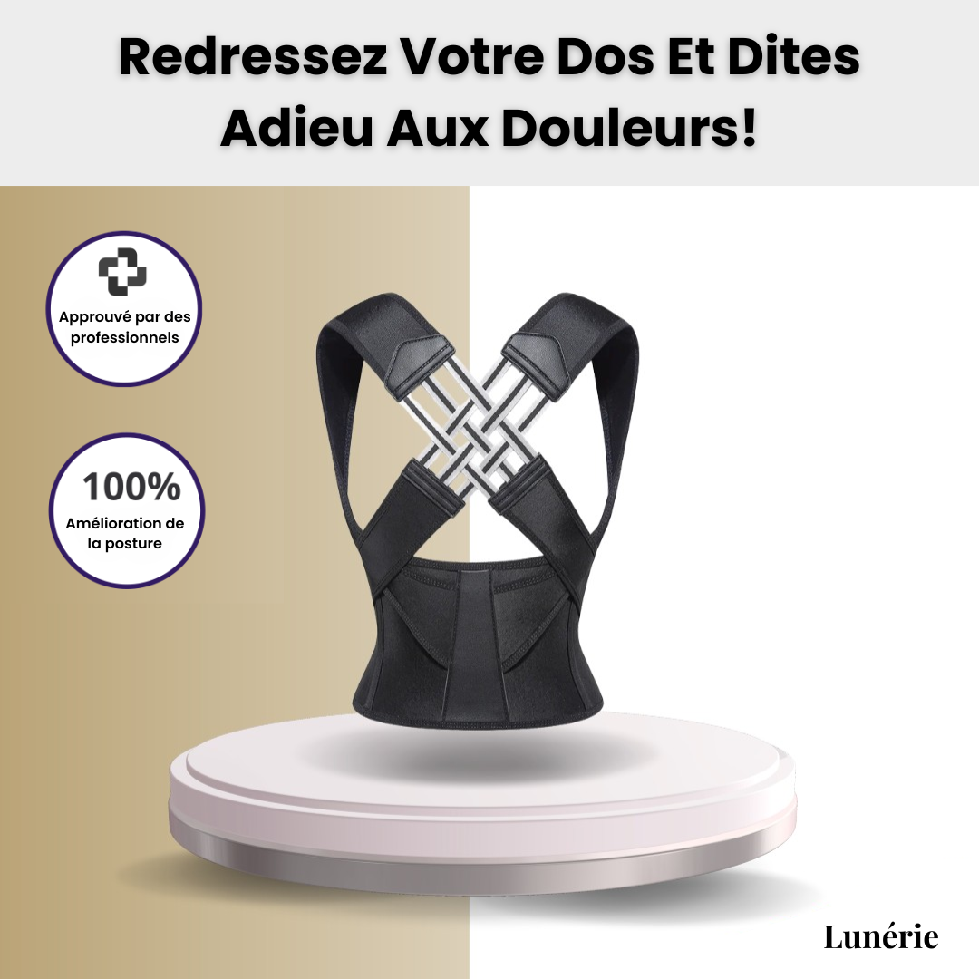 Dernier Jour -50% | PosturePro™ Soulagez Votre Dos, Améliorez Votre Posture !