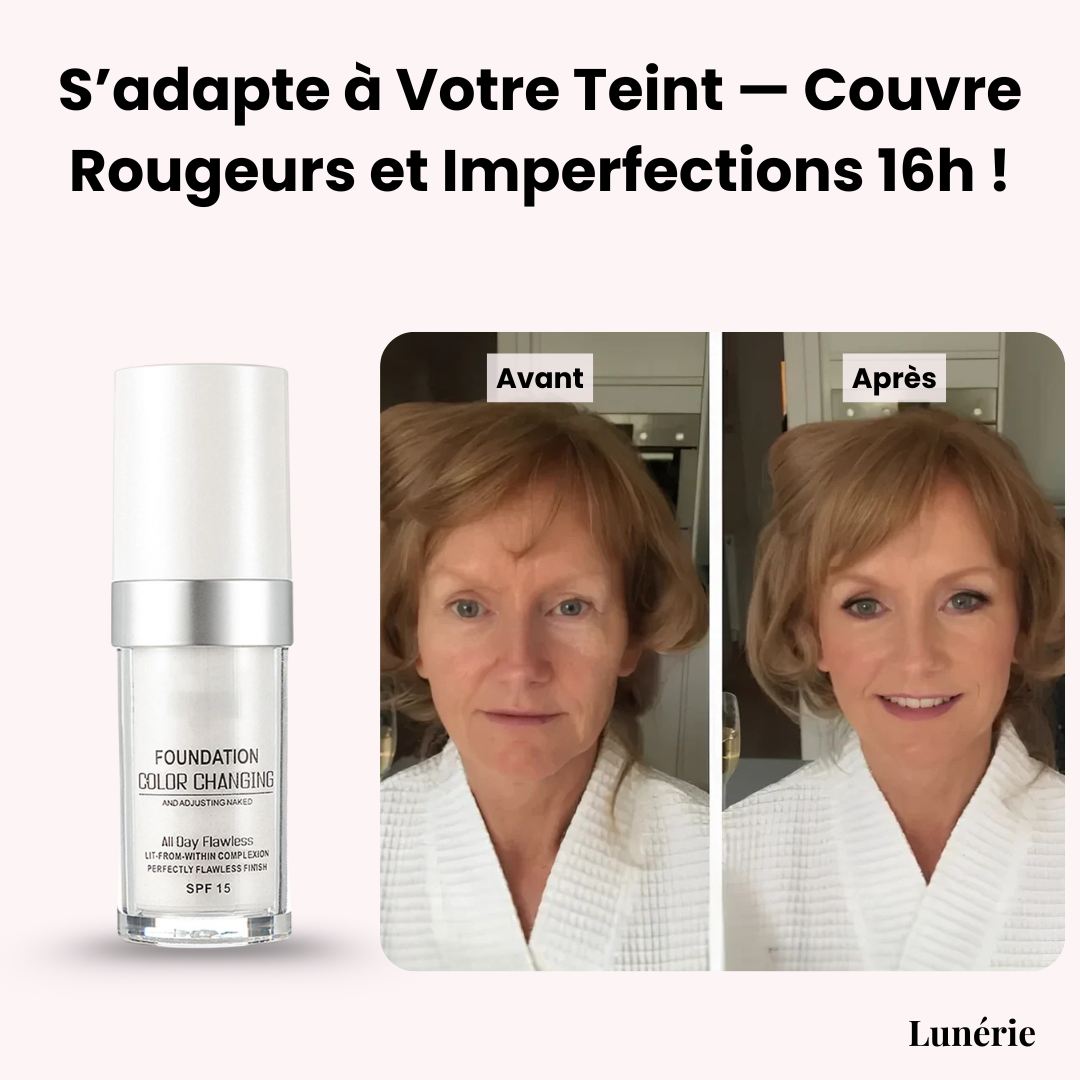 Dernier Jour -50%🔥 | LumiSkin™ Fond de Teint à Teinte Auto-Adaptative