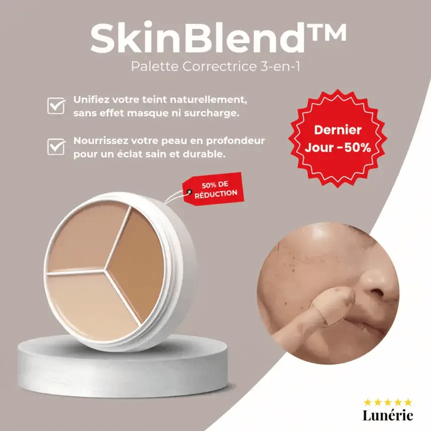 Dernier Jour -50% | SkinBlend™ Palette Correctrice 3-en-1