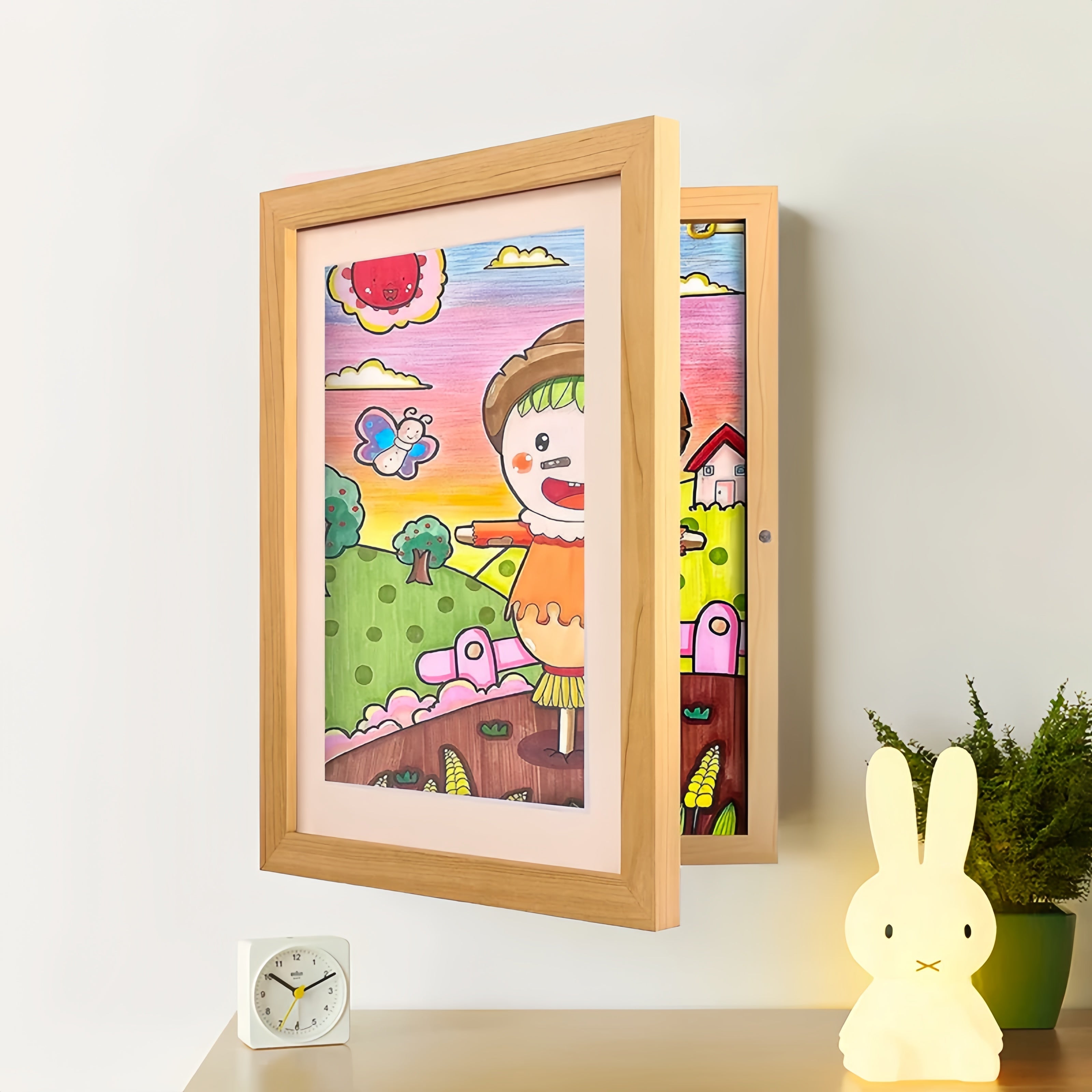 Dernier Jour -50% | CréaCadre™ Cadre pour dessins d’enfants