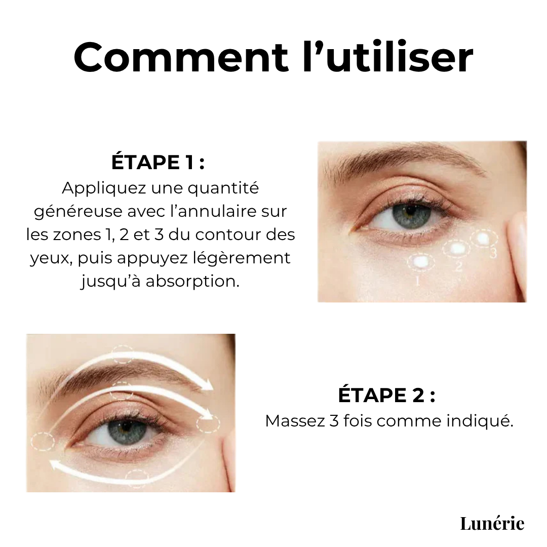 Dernier Jour -50% | YouthGlow™ Crème anti-rides pour les yeux